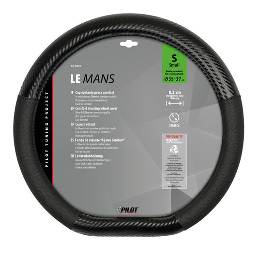 Pilot Le Mans Coprivolante Auto Universale Misura 35-37 cm Nero