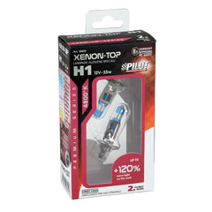 Pilot Lampadine Auto Xenon Top Blu +120% H1 12V 55 2 Pezzi