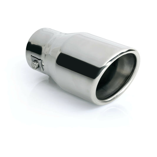 Pilot Terminale di Scarico Auto TS-38 Acciaio Inox Lucidato Ø35-42mm
