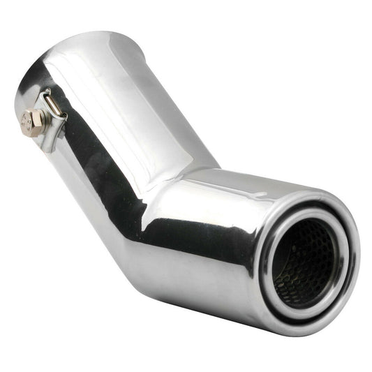 Pilot Terminale di Scarico TS-20 Acciaio Inox Lucidato Ø 37-49 mm