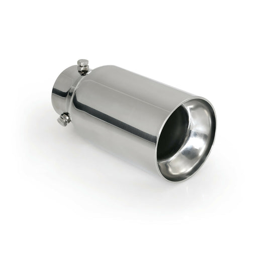 Pilot Terminale di Scarico TS-48 Acciaio Inox Lucidato 35-48 mm