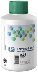 PPG Envirobase T406/E1 Nero Bluastro 1 Litro Vernice Base Acqua Auto