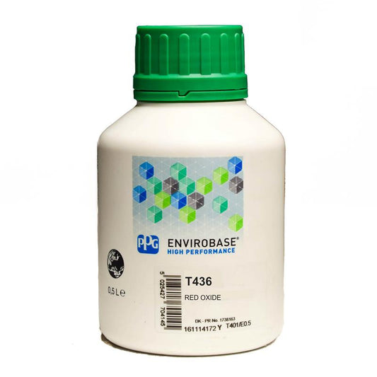 PPG Envirobase T436/E0.5 Rosso Ossido 0,5 Litri Vernice Base Acqua
