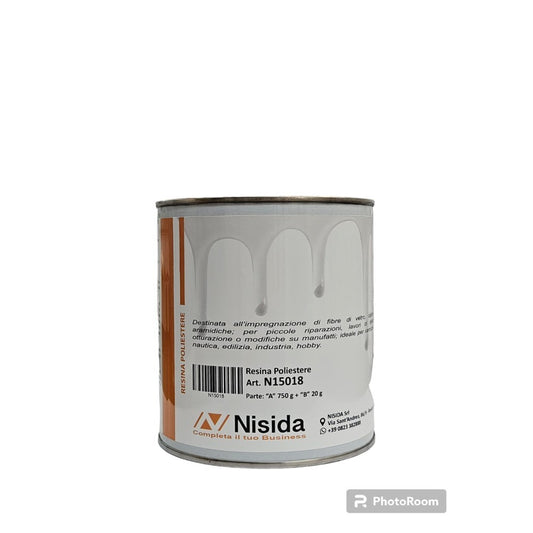 Resina Poliestere Ortoftalica 4 Kg A+B