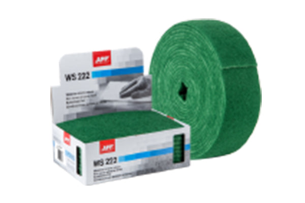 APP WSR 222 Rotolo Abrasivo Grana Grossa Verde TNT 100mm x 10mt