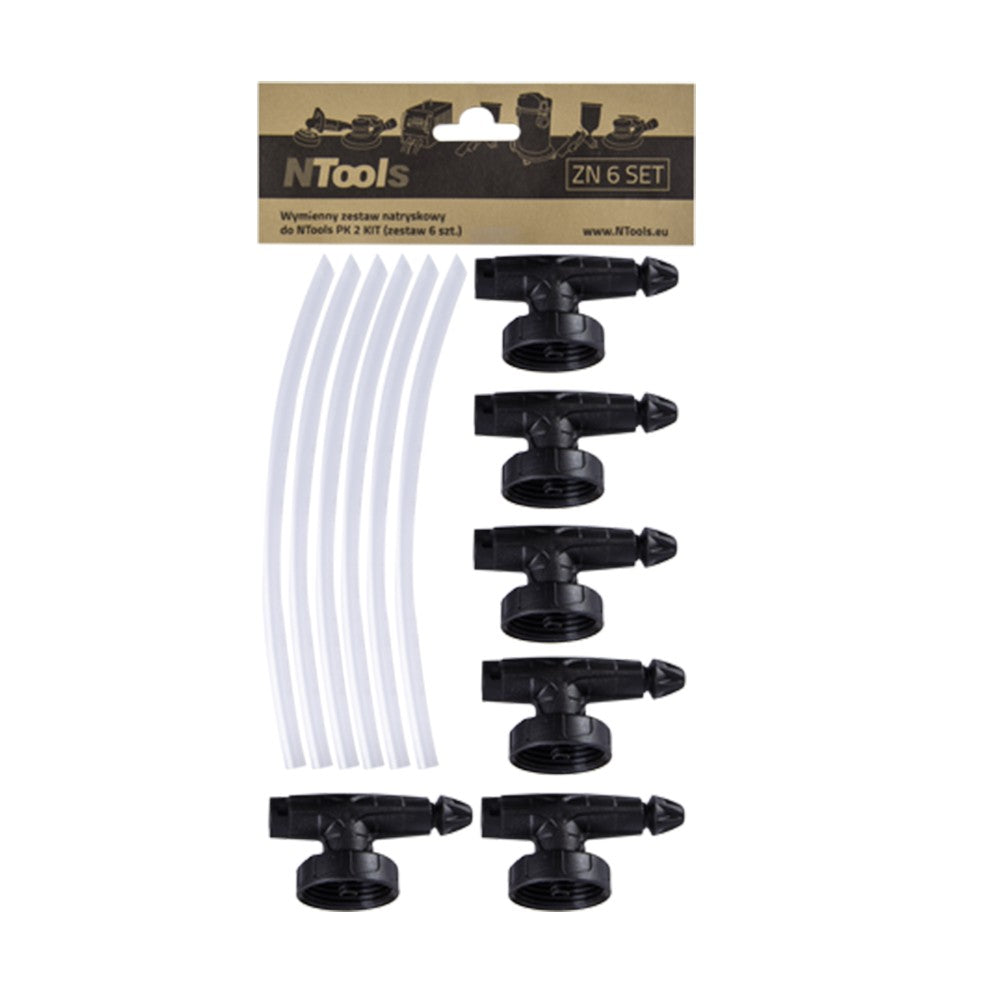 Set Zn 6 Ricambi Per Pistola Body N Tools Pk 2 Kit (6pz)