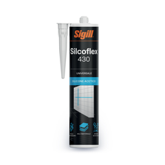 Sigill Silcoflex 430 Silicone Acetico Universale Bianco 280 ml
