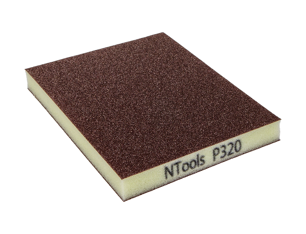 Spugna Abrasiva Bifacciale P320 (120x100x13mm)(20 Pz)