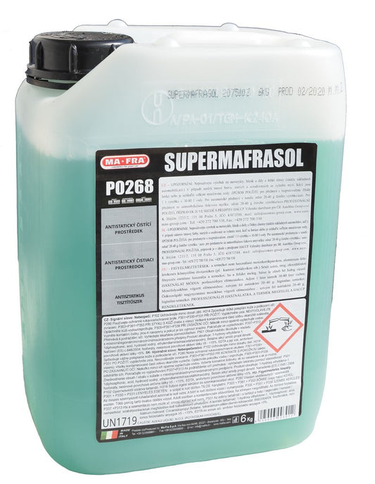 Supermafrasol Sgrassatore Industriale Formula Concentrata 6 kg