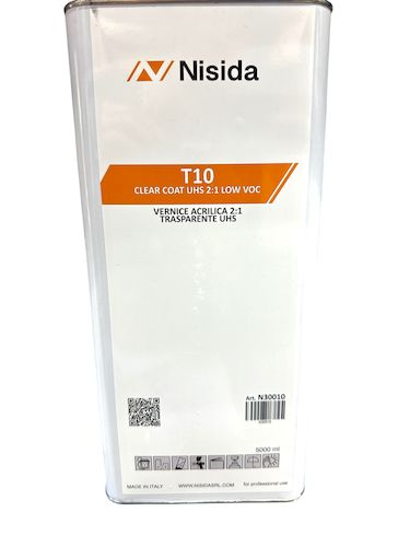 T10 Vernice Acrilica Trasparente Uhs 5 Lt