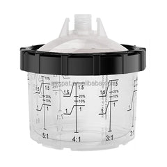 Sistema PPS Tazza Miscelazione Vernice 200cc 125 Micron 50 Pezzi