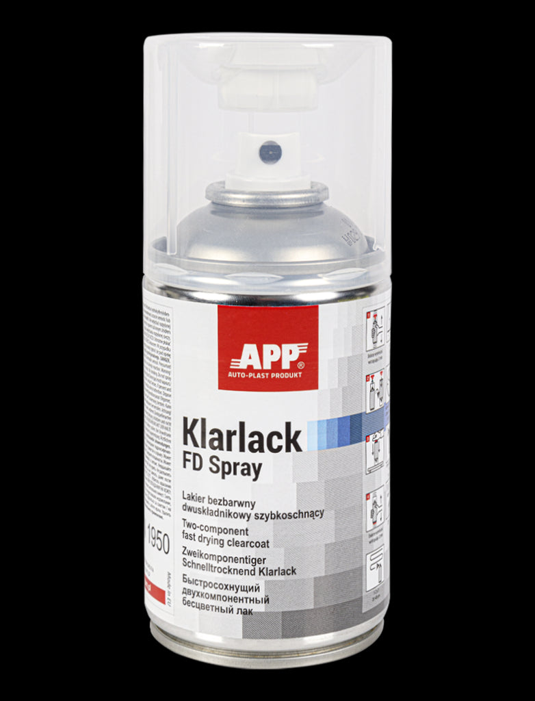 APP Klarlack FD Vernice Spray Trasparente Acrilico 2K 250 ml