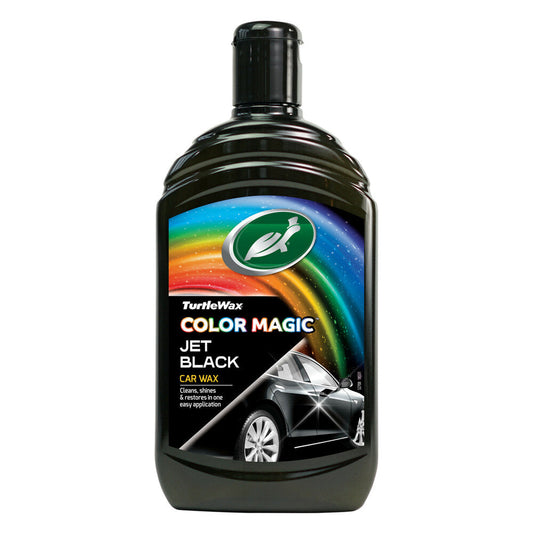 TurtleWax Cera Protettiva con Colore Nero Jet Black per Auto 500 ml
