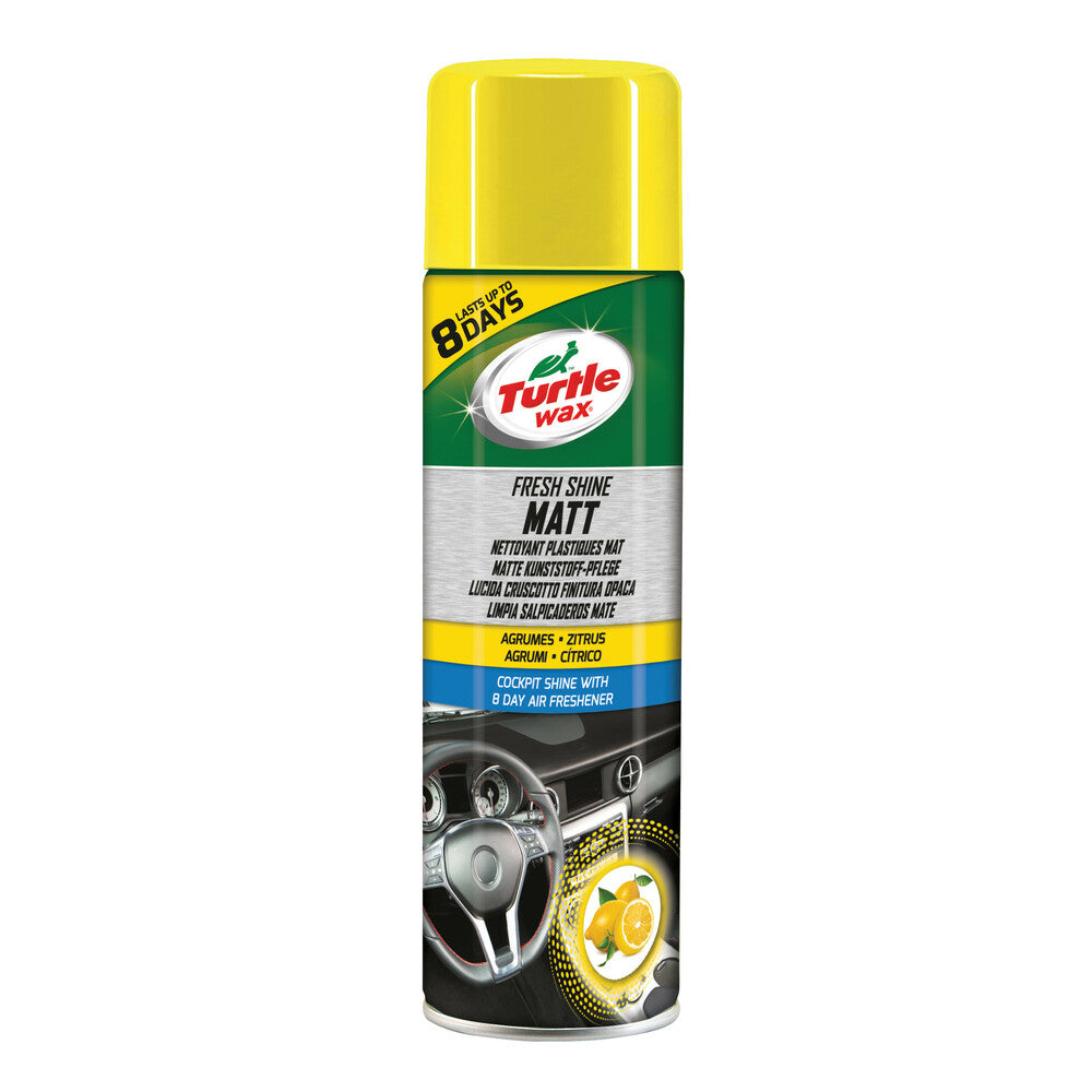 TurtleWax Lucida Cruscotto Auto Effetto Opaco Profumato 500 ml