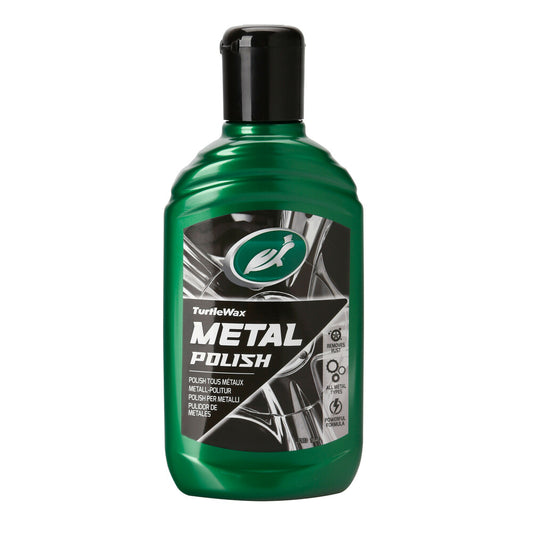 Turtle Wax Polish Liquido per Lucidare Parti Cromate Metalliche 300ml