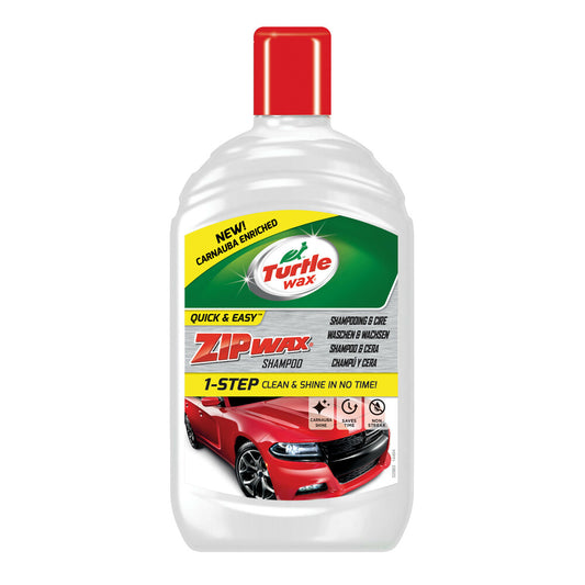 TurtleWax Zip Wax Shampoo e Cera Lavaggio Auto 500 ml