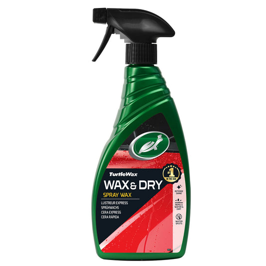 TurtleWax Wax & Dry Cera Lucidante Auto Express Spray 500 ml