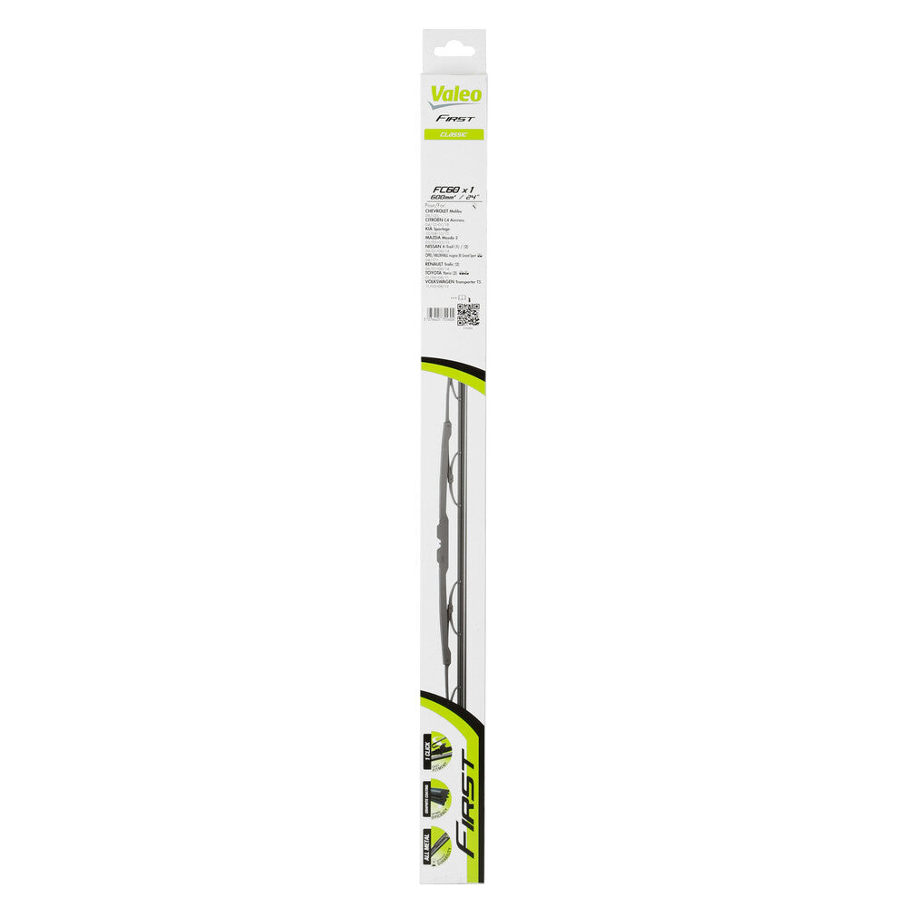 Valeo First Conventional 60cm Spazzola Tergicristallo Universale 1 Pz
