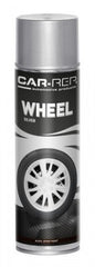 Car-rep Vernice Spray Acrilica Argento per Ruote Cerchi in Lega 500 ml