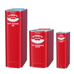 Wanda 810 AS Trasparente 2x5 L + Catalizzatori 2x2,5 L + Diluente 1 L