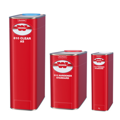 Wanda 810 AS Trasparente 2x5 L + Catalizzatori 2x2,5 L + Diluente 1 L