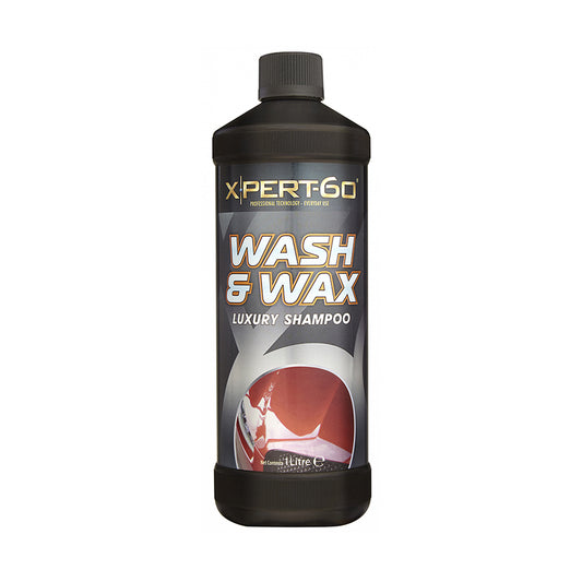 Xpert Wash & Wax Shampoo e Cera Professionale Auto 1 Litro